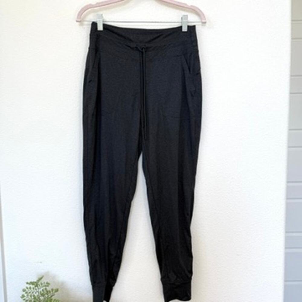 LOLE Jogger Pants Charcoal Grey Drawstring‎ Waist Small Athleisure Casual
